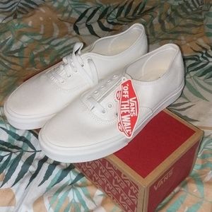 Brand New White Vans